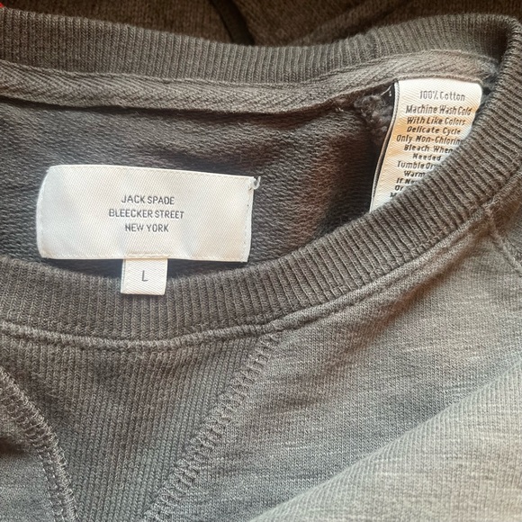 Men’s Jack Spade Cotton Crewneck - Picture 2 of 2